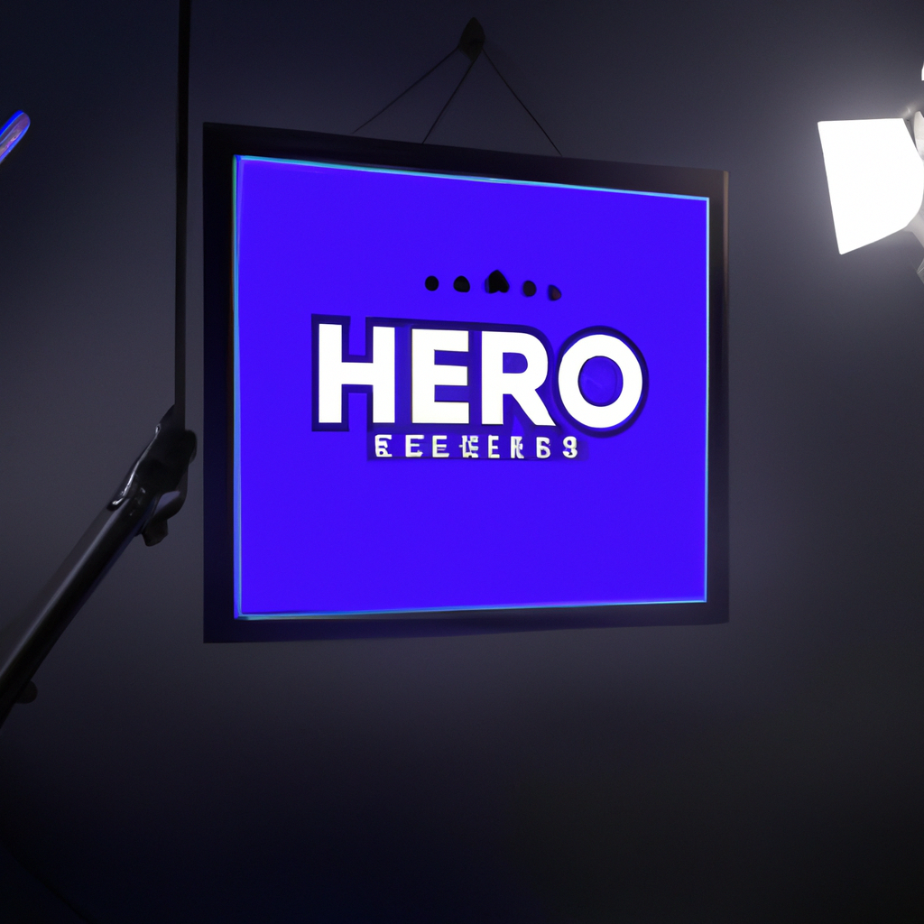 AI-generated image: bright minimalist news studio with anchor desk and soft panels